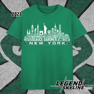 New York Football Team 23 Player Roster, New York City Skyline shirt