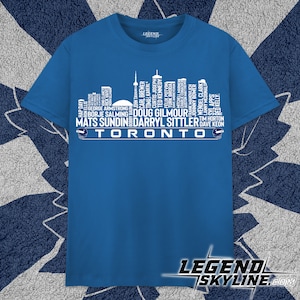 Toronto Hockey größte aller Zeit Team Legenden, Toronto City Skyline Shirt