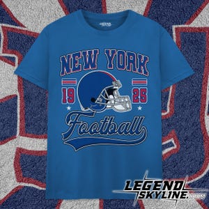 New York Football Vintage Unisex Retro Style Shirt, Gift for New York Fans