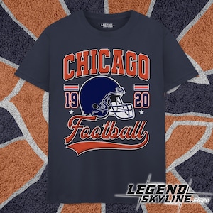 Chicago Football Vintage Unisex Retro Style Shirt, Gift for Chicago Fans