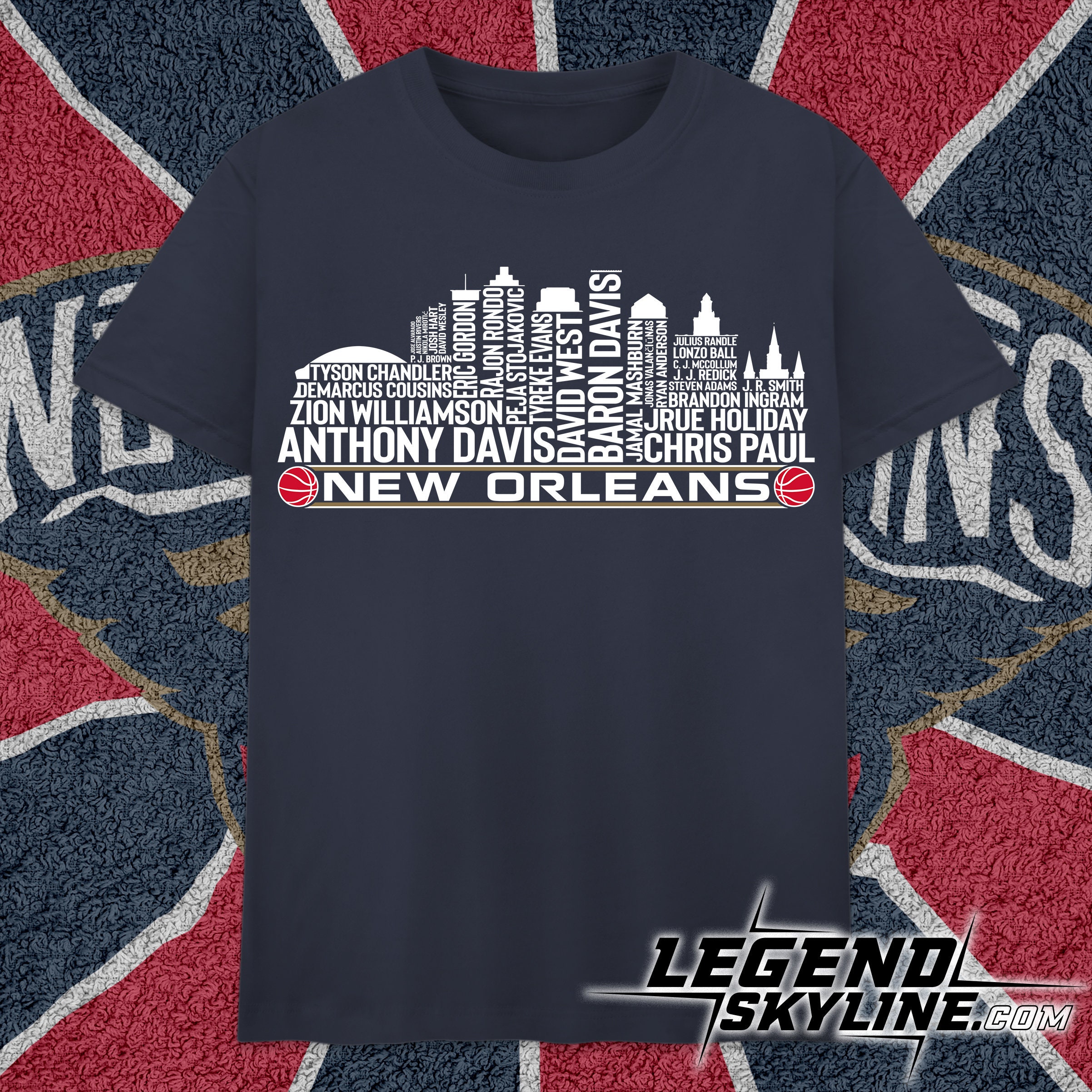 New Orleans Pelicans Team Mascot T-Shirt - Nvamerch
