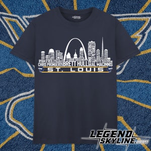 St. Louis Hockeyschläger aller Zeiten Team-Legenden, St. Louis City Skyline Shirt