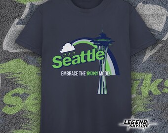 Seattle Embrace The Beast Mode Football Champions Season Shirts