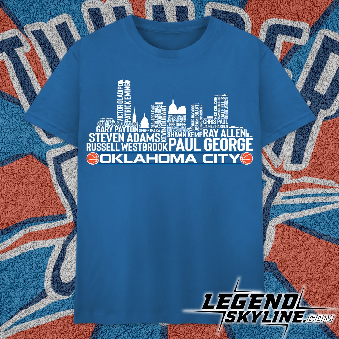 Oklahoma City Basketball Team All Time Legends, Oklahoma City Skyline