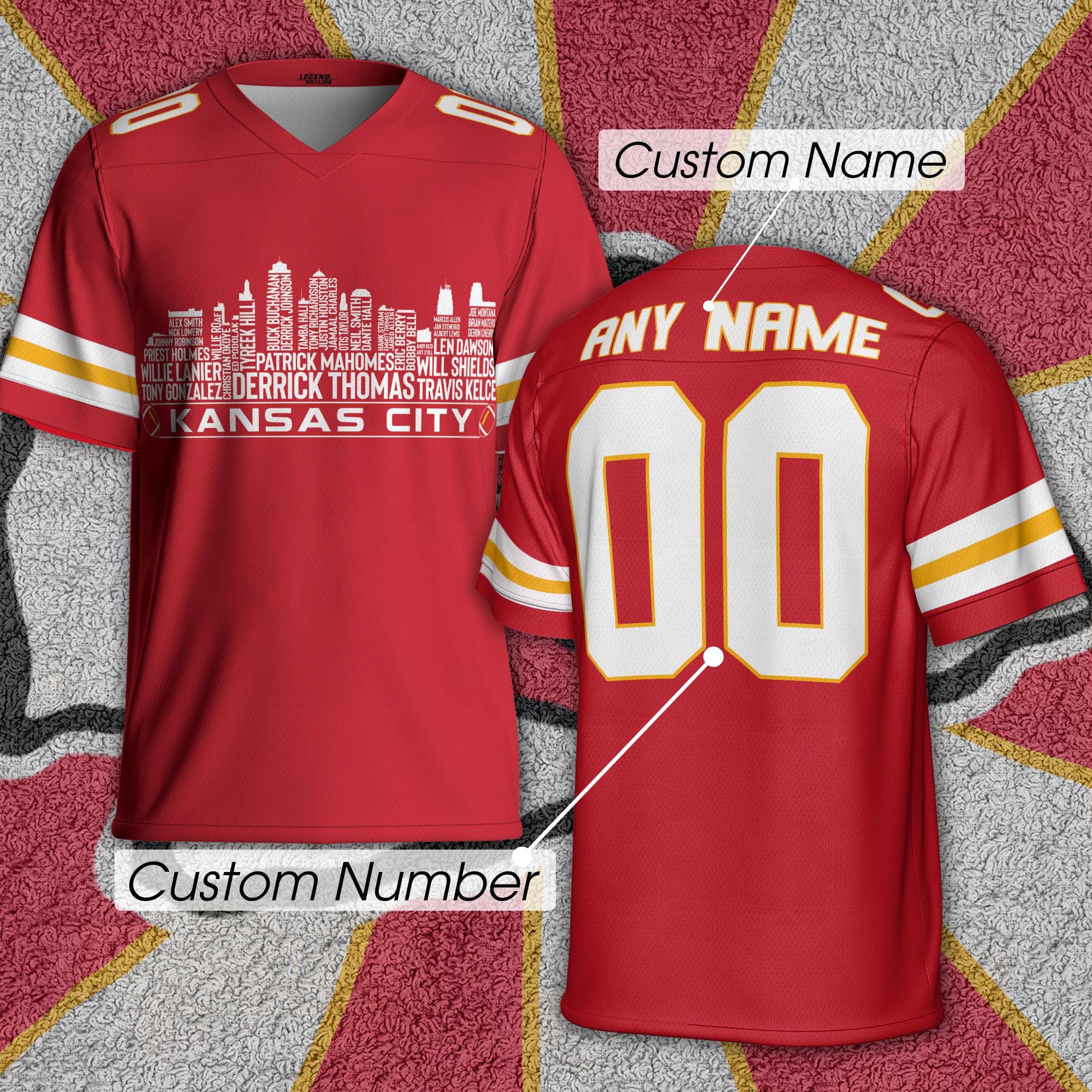 Kansas City Chiefs Custom Jersey Canada