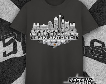 San Antonio Dream Team Basketball Champions 2014, San Antonio City Skyline Shirt