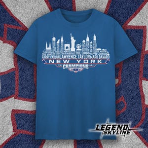 New York Dream Team Football XXI Champions 1987, New York City Skyline Shirt