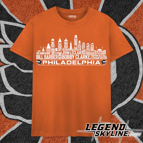 Philadelphia Hockey Greatest Of All Time Team Legends, Philadelphia City Skyline shirt