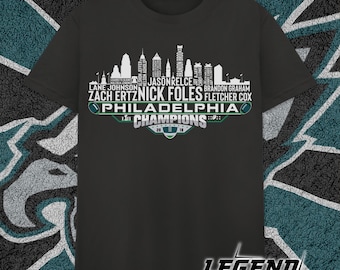 Philadelphia Dream Team Football LII Champions 2018, New England City Skyline Shirt