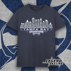 Tampa Bay Dream Team Hockey Champions 2004, Tampa Bay City Skyline Shirt