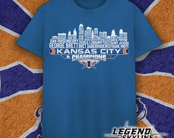 Kansas City Dream Team Baseball Champions 1985, Kansas City Skyline-shirt