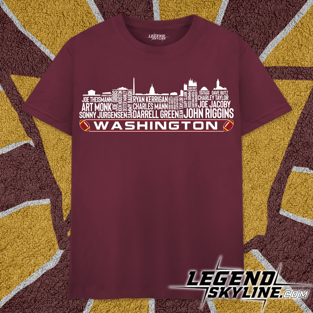 Maglietta Uomo Washington Redskins HTTR – T-Shirt Fan Regalo, Taglie S-5XL