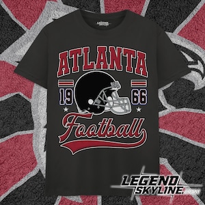 Atlanta Football Vintage Unisex Retro Style Shirt, Gift for Atlanta Fans