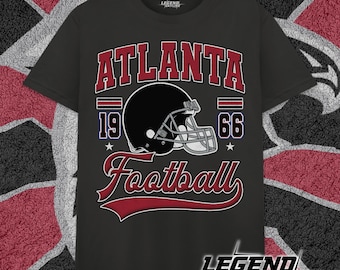 Atlanta Football Vintage Unisex Retro Style Shirt, Gift for Atlanta Fans