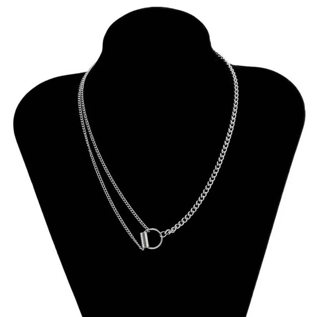 Stainless Steel Chunky Chain Necklace, Stainless Steel Chunky Chain