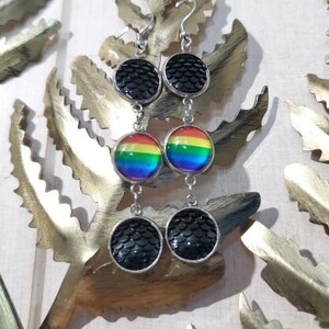 Brincos LGBTQ, LGBTQ, Orgulho, Feitos à mão, Ideias para presentes, Arco-íris