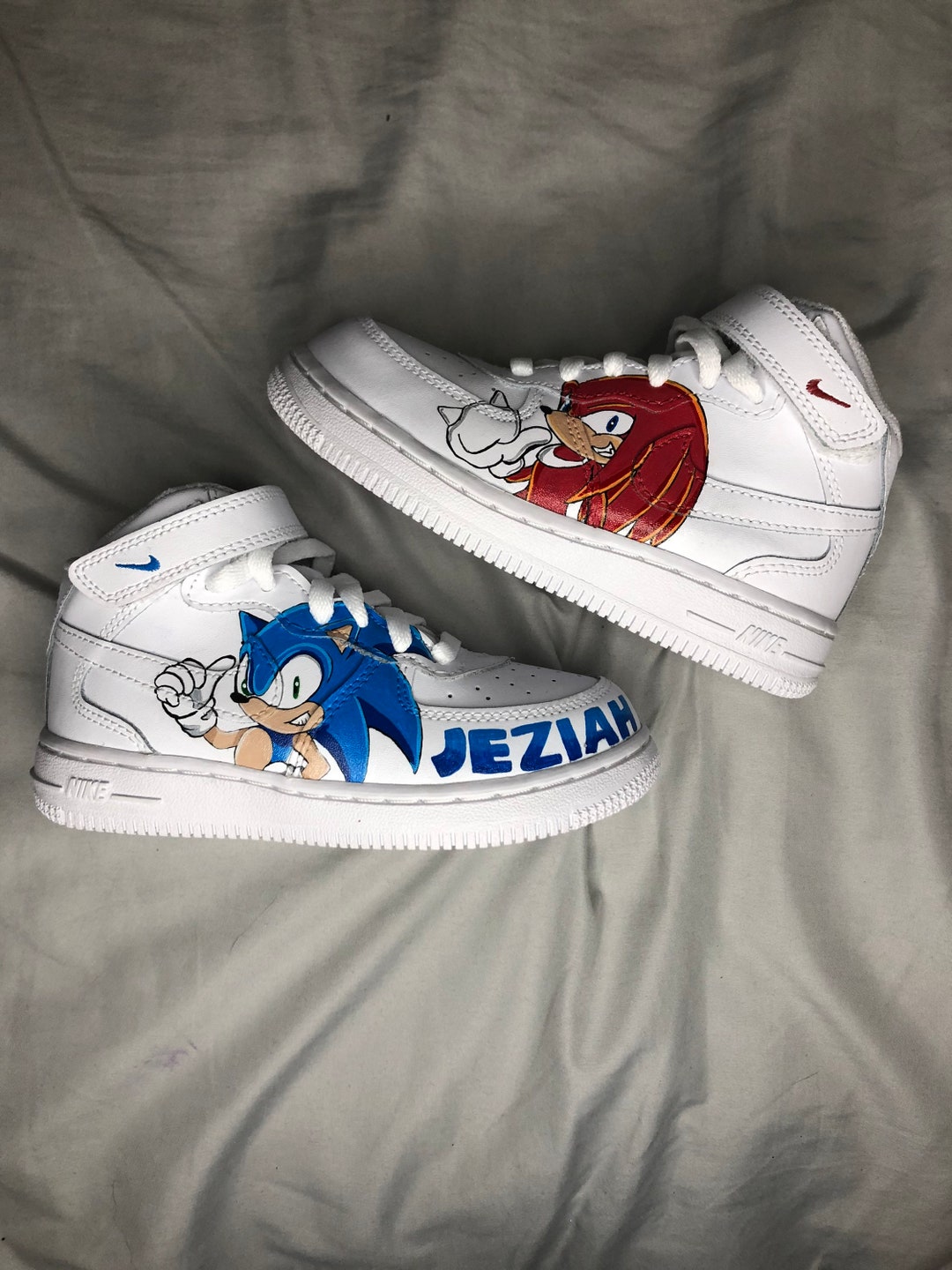 Sonic the hedgehog shoes best sale nike