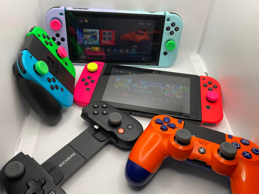 Lazer Thumb Grips for Nintendo Switch / PS4 / PS5 Analog Stick Etsy