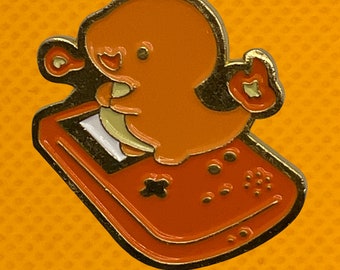 Gold Char zard Poke Mon Gamer Pin