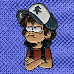 Dipper Boy from Gravity Falls Enamel Pin image 3