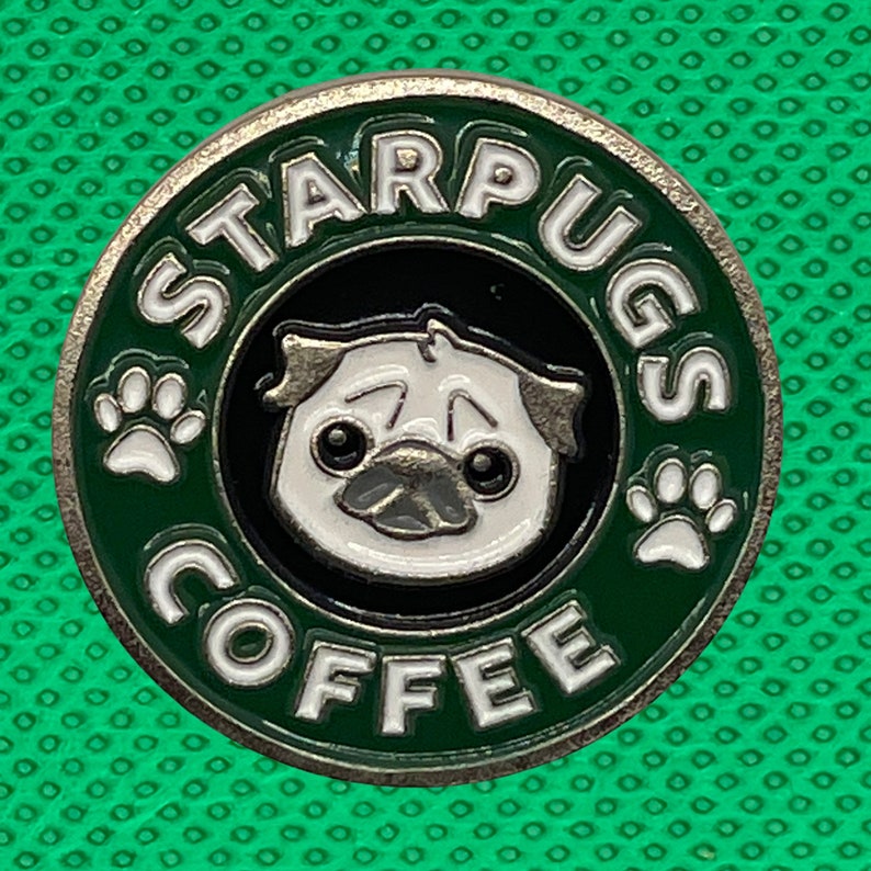 Pug Coffee Pin image 5