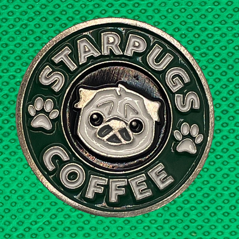 Pug Coffee Pin image 8