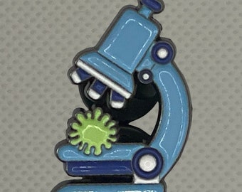 Microscope Science Experiment Pin