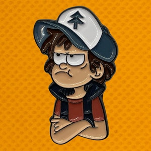 Dipper Boy from Gravity Falls Enamel Pin image 2