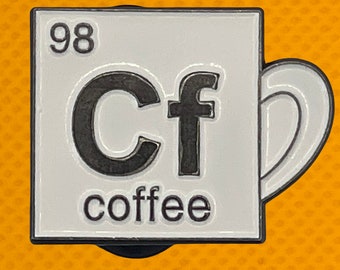 Coffee Element Pin