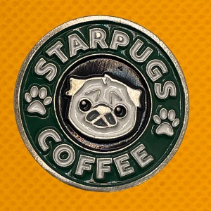 Pug Coffee Pin image 6