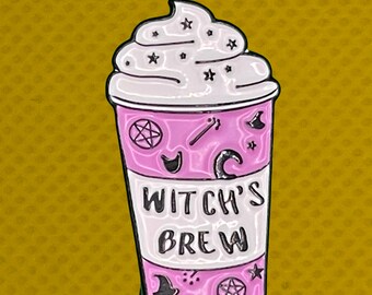 Witch Brew Milkshake Pin