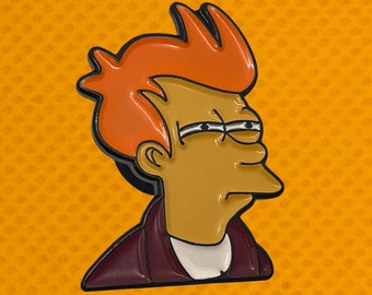 Fry the Space Boy Futurama Enamel Pin