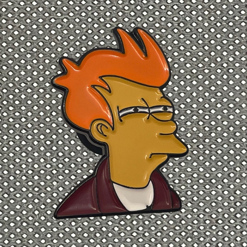 Fry the Space Boy Futurama Enamel Pin image 8