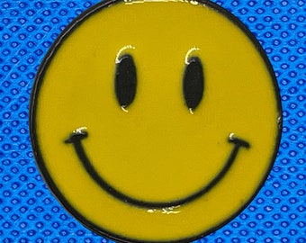 Smile Emoji Happy Pin
