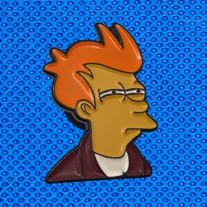 Fry the Space Boy Futurama Enamel Pin image 5