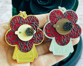 Luxury Handmade Flower Bag Charm/Personalize Your Bag Charm/For Her