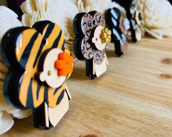 Redesigned Luxury Handmade Bag Charms – Cute Animal Print Purse Accessories