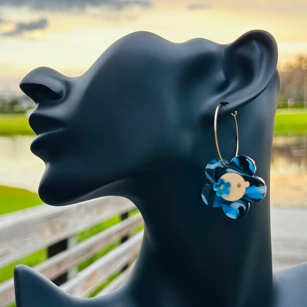 Louis Vuitton Hoop Earrings Etsy