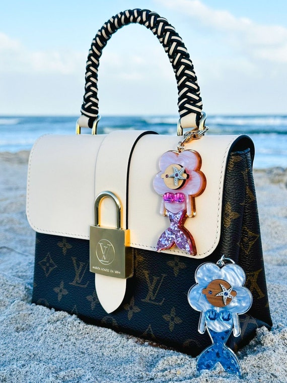 Luxury Mermaid Bag Charm/Purse Charm/Cute Bag Charm/Pink Mermaid/Blue Mermaid