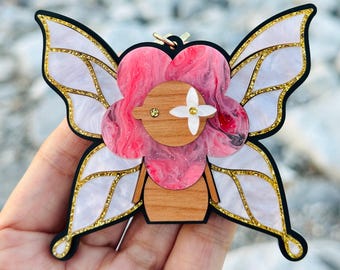 NEW Exclusive Luxury Handmade Butterfly Bag Charm/Purse Charm/Bag Accessories