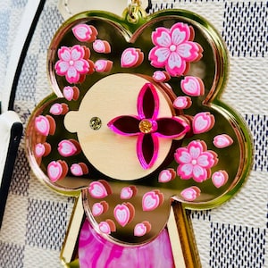 Louis Vuitton Flower Bag Charm - Etsy