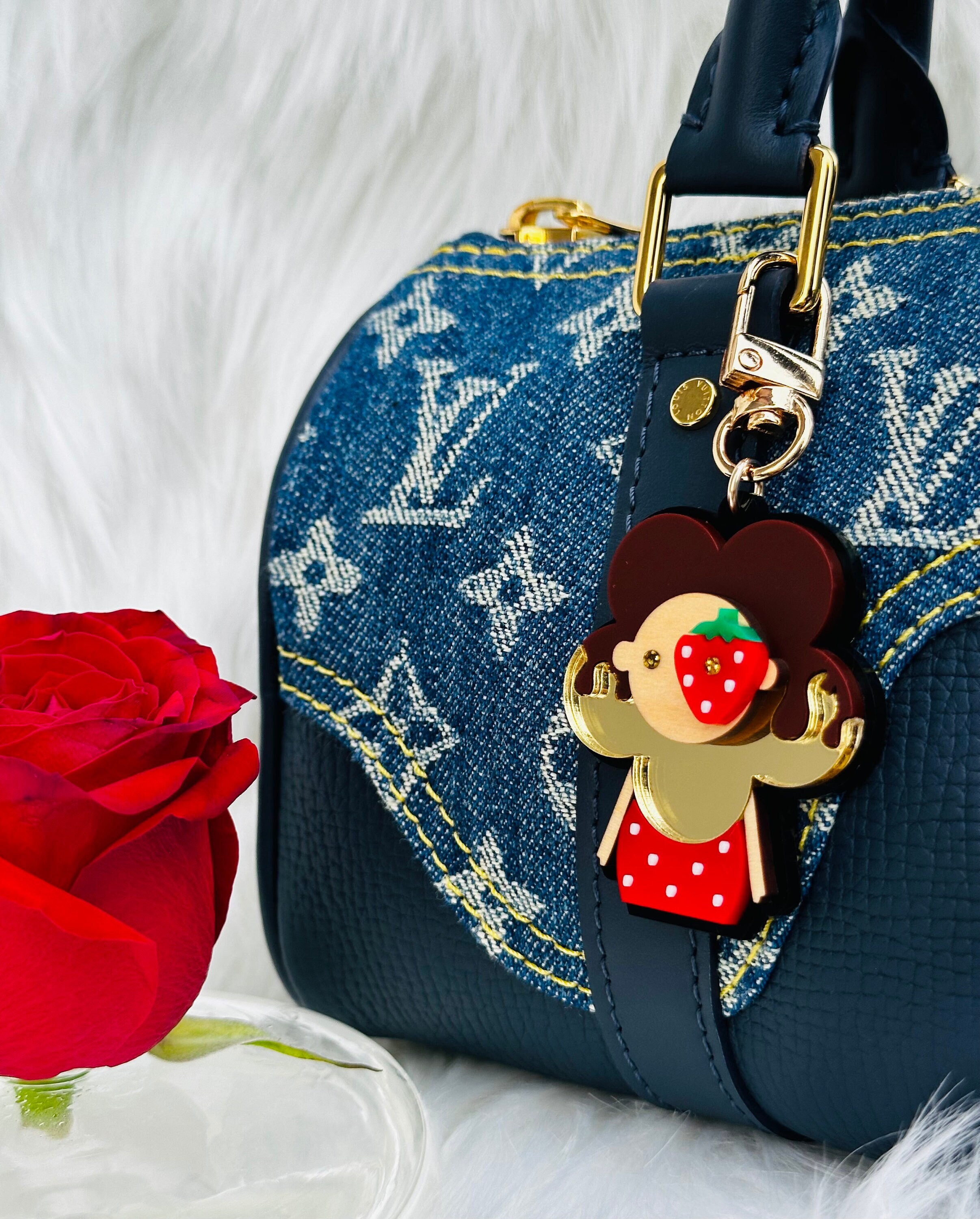 Luxury bag charm Etsy