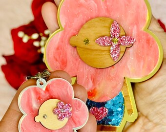 NEW Exclusive Handmade Valentine Bag Charm/Romantic Gift for Handbags & Special Occasions/Gift for Her