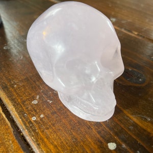 Rose Quartz Skull FREE GIFT