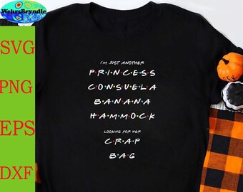 Download Princess Consuela Banana Hammock Crap Bag Friends Couples Etsy