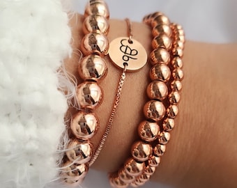 Sikh &#39;Ik Onkar&#39; Bracelet // Rose Gold, Silver, Gold // Adjustable, Sliding / Stackable Bracelet