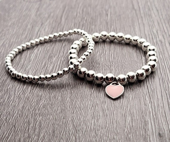 tiffany inspired bracelet sterling silver