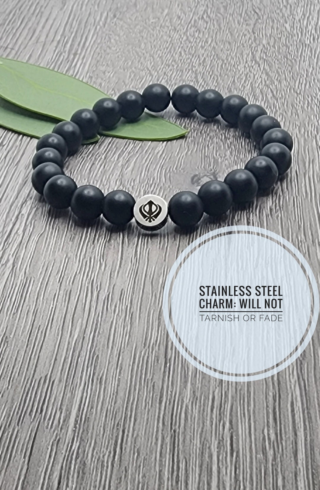 Khanda Charm, Khanda Bracelet, Sikh Bracelet, Punjabi Jewelry, Sikh