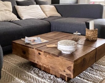 Large Square Coffee Table Large Square Coffee Table, Large Square End Table With Storage