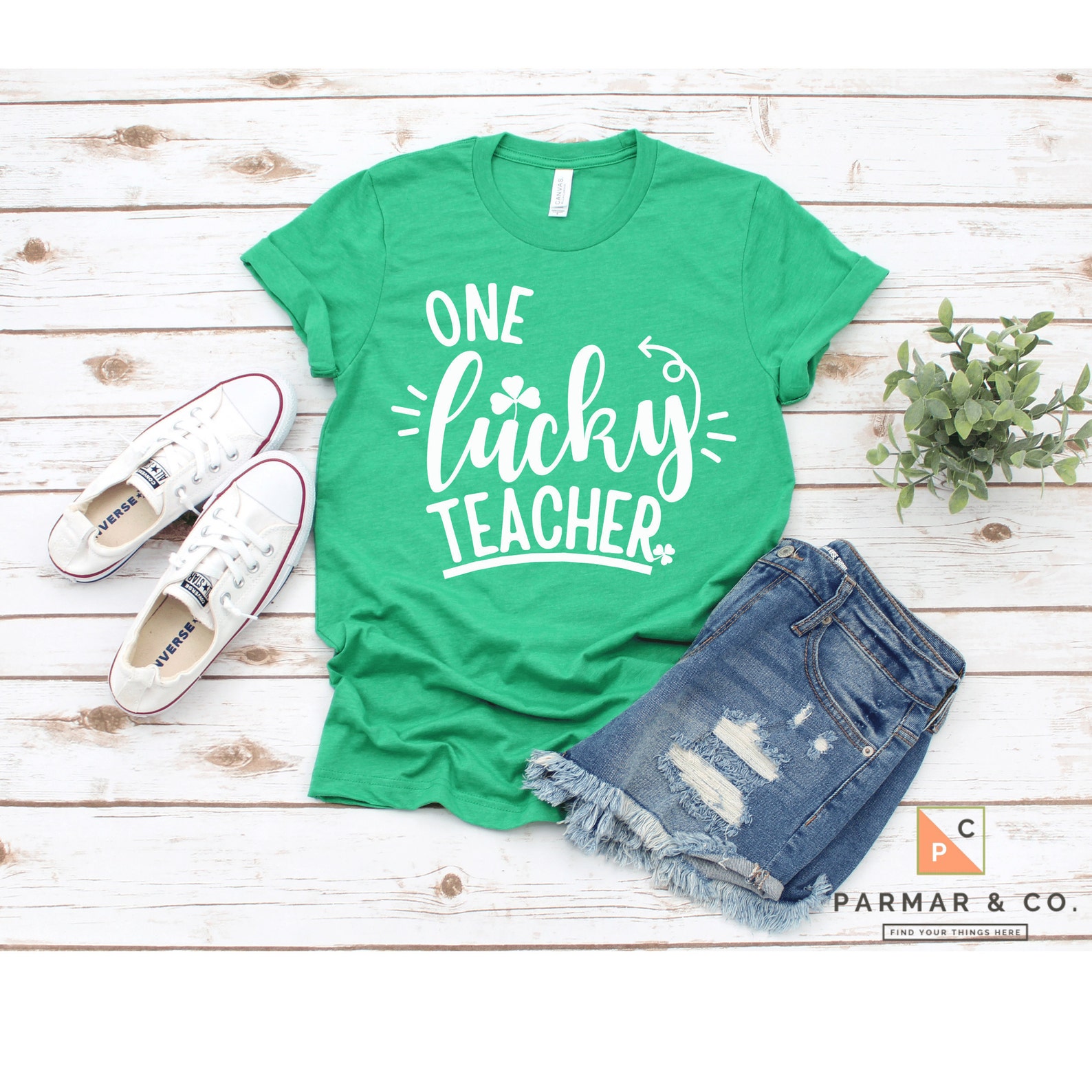 One Lucky Teacher Shirt St. Patrick's Day Teacher Shirt | Etsy